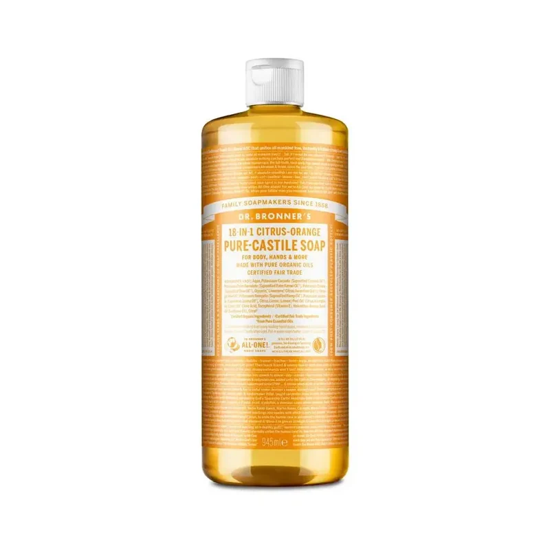 DR Bronners Liquid soap citrus/orange