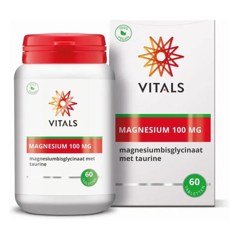 Vitals Magnesiumbisglycinaat 100 mg
