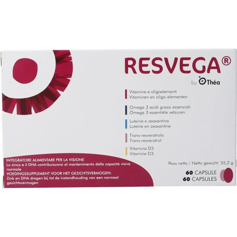 Resvega Multi vitaminen 60 capsules
