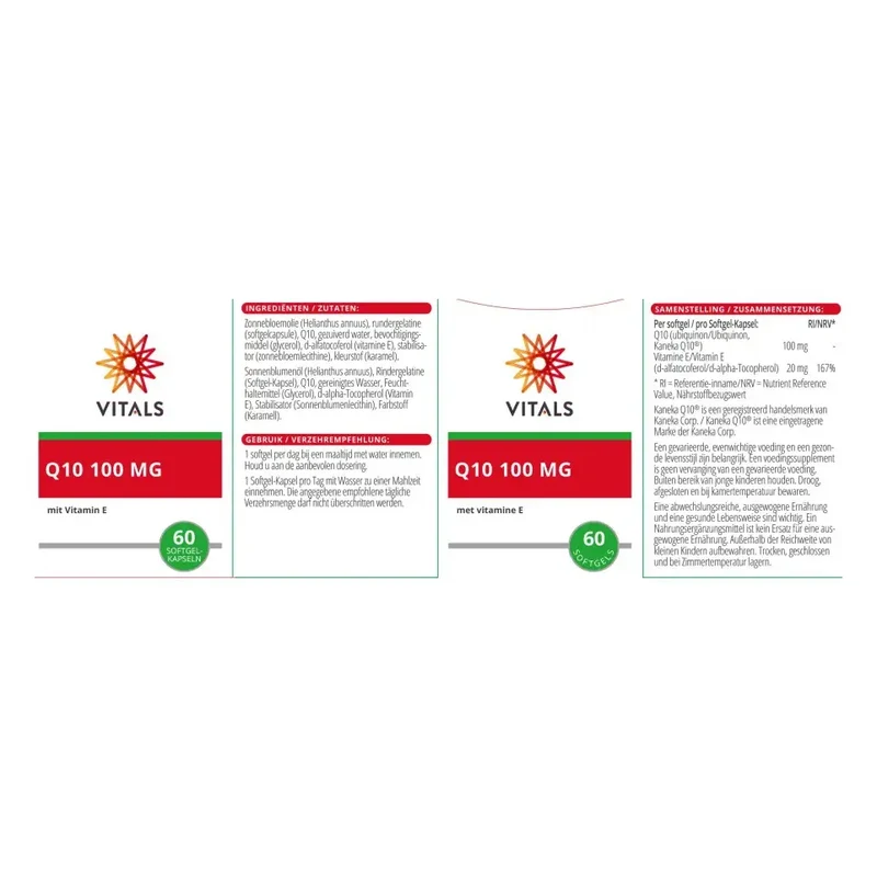 Vitals Q10 100 mg