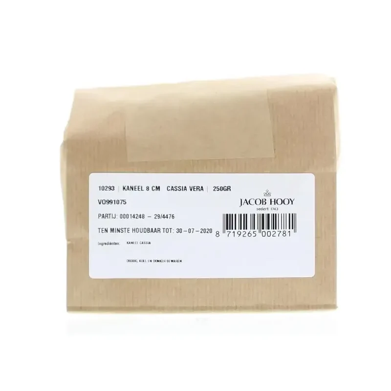 Jacob Hooy Kaneel pijpjes 8cm