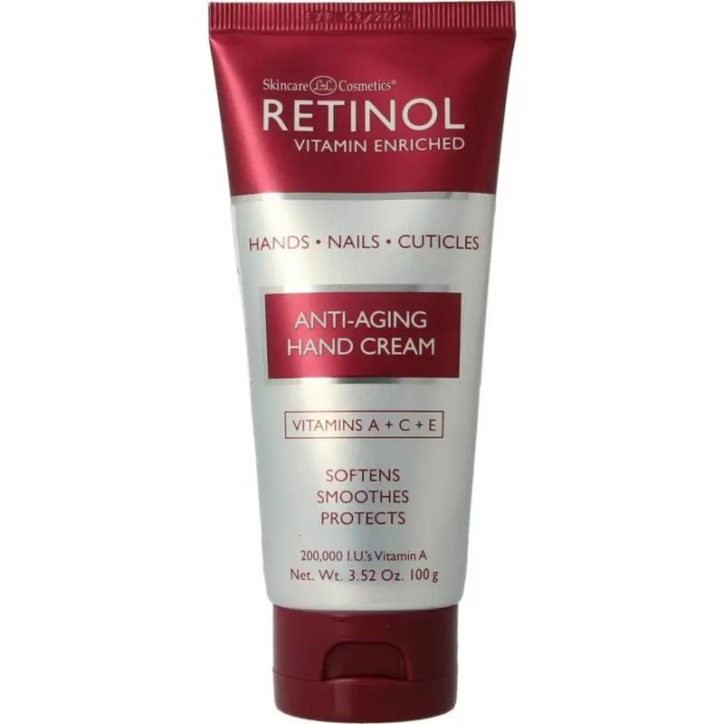 Retinol Anti-aging handcreme SPF12 100 gram