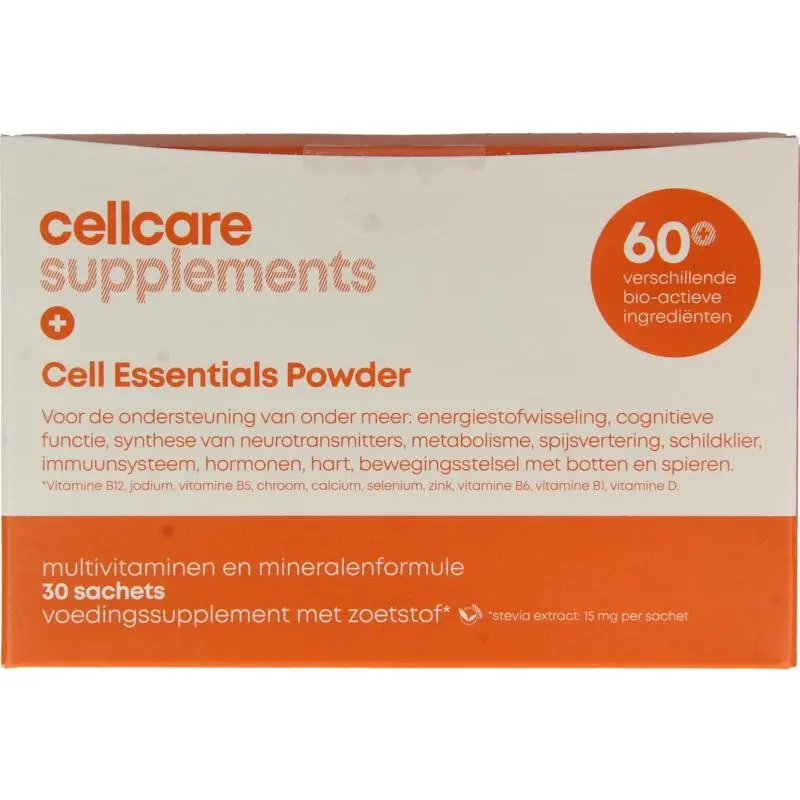 Cellcare Cell Essentials multivitamine poeder 30 zakjes