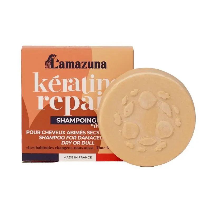 Lamazuna Shampoo bar keratin repair 63 gram