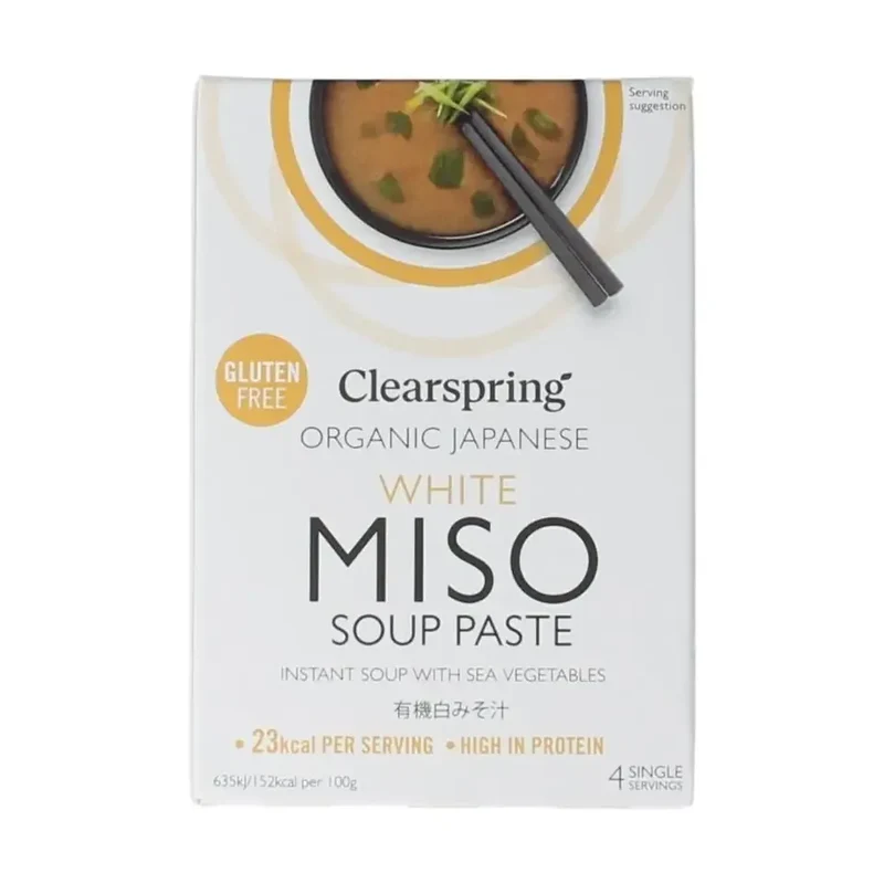 Clearspring Souppaste white miso biologisch 60 gram