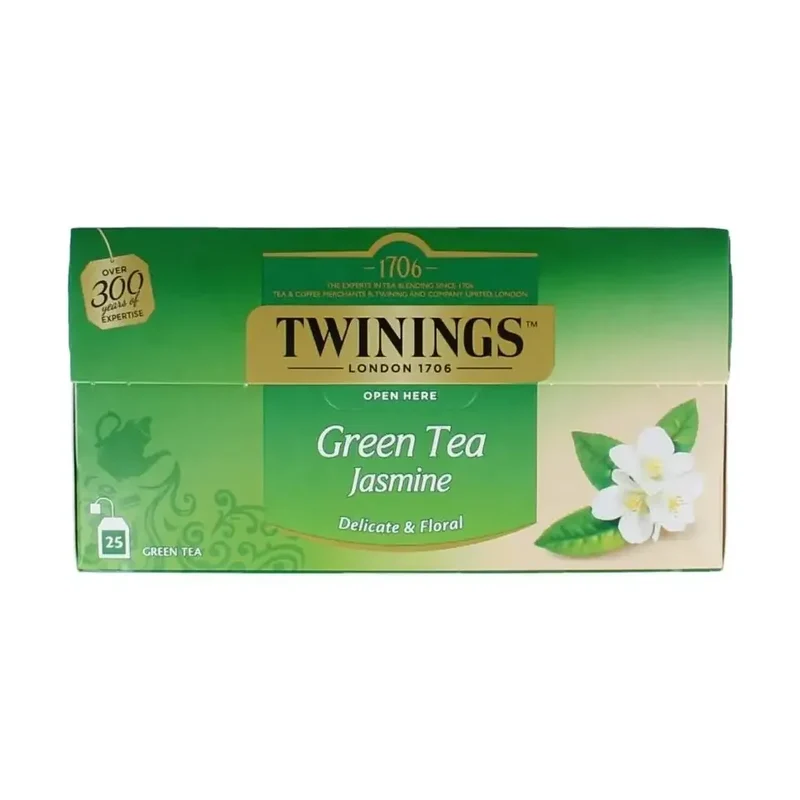 Twinings Groene thee jasmijn 25 zakjes
