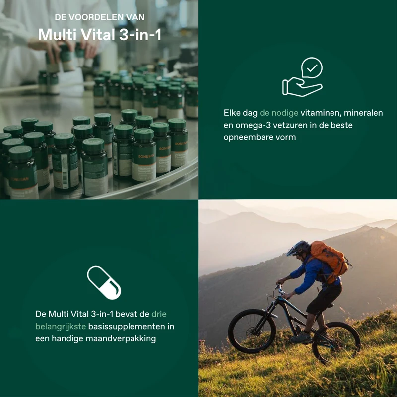 Bonusan Multi vital 3-in-1 28 dagdoses