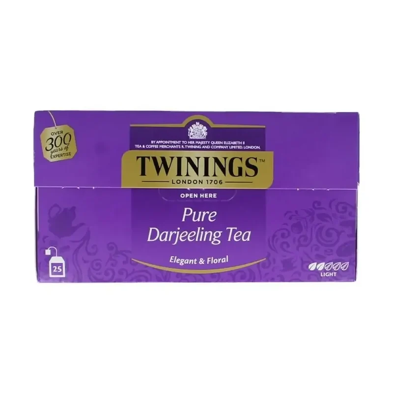 Twinings Darjeeling thee 25 zakjes