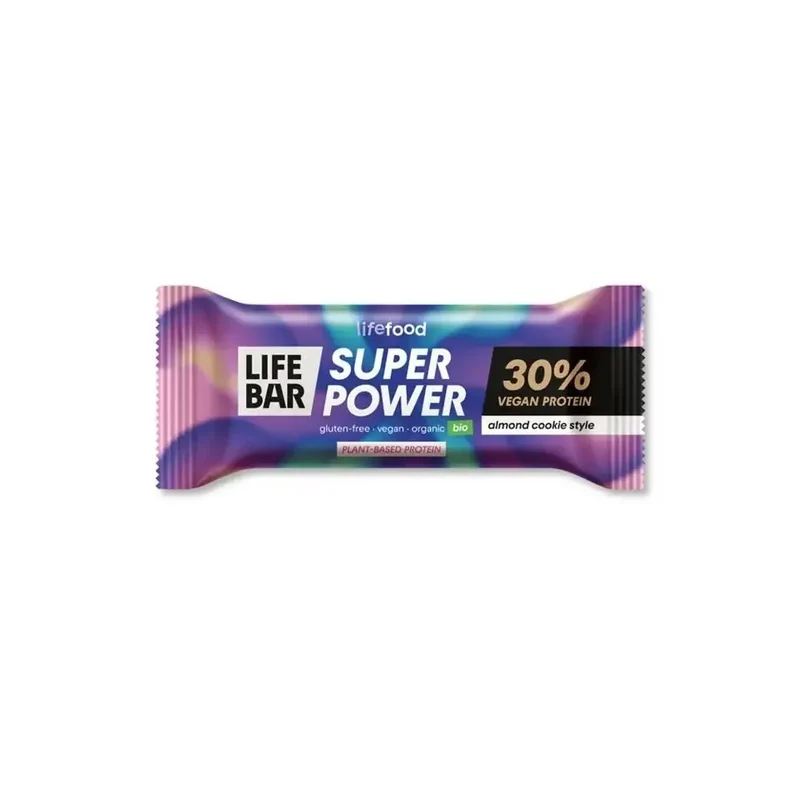 Lifefood Lifebar almond cookie biologisch 40 gram