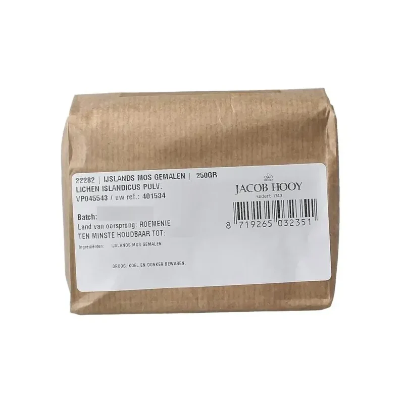Jacob Hooy IJslands mos gemalen 250 gram