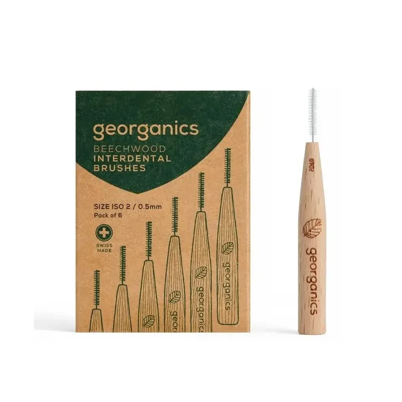 Georganics Interdental brush iso-2 beechwood