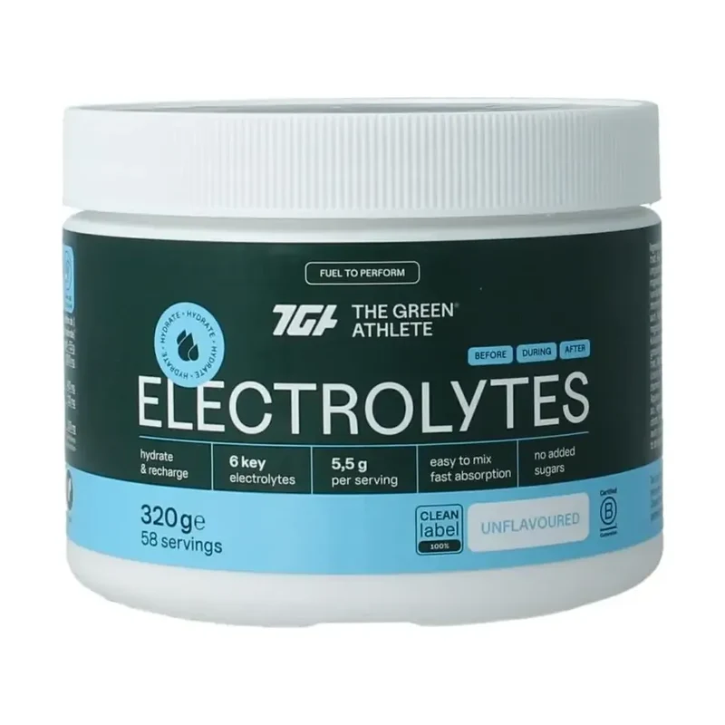 Green Athlete Electrolytes pure 320 gram