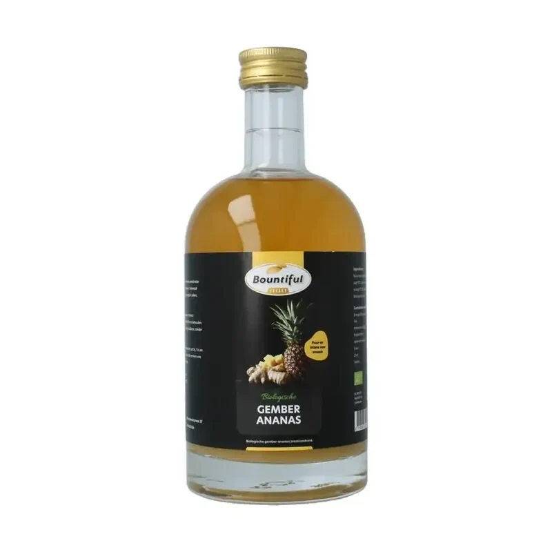 Bountiful Gember sap ananas biologisch 500 ml