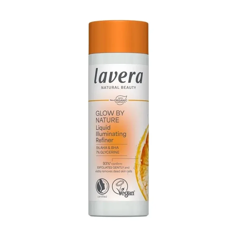Lavera Glow liquid luminizing refining exfoliant 100 ml