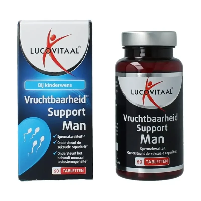 Lucovitaal Vruchtbaarheid support man 60 tabletten