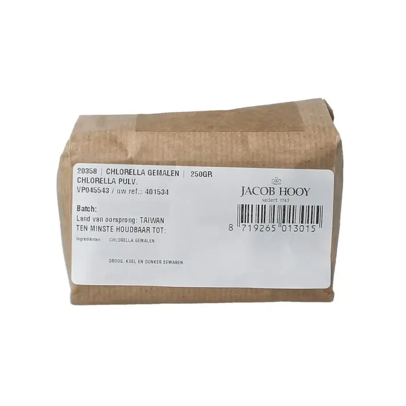 Jacob Hooy Chlorella gemalen 250 gram