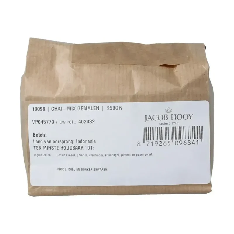 Jacob Hooy Chai mix gemalen 250 gram