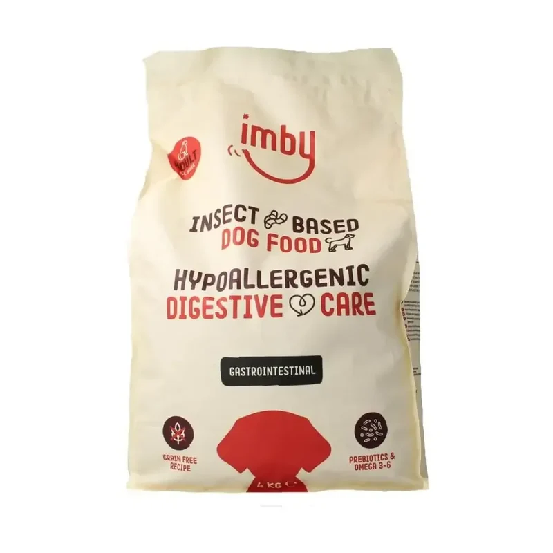 Imby Pet Food Hondenbrokken insecteiwitten gastrointestina 4 kg