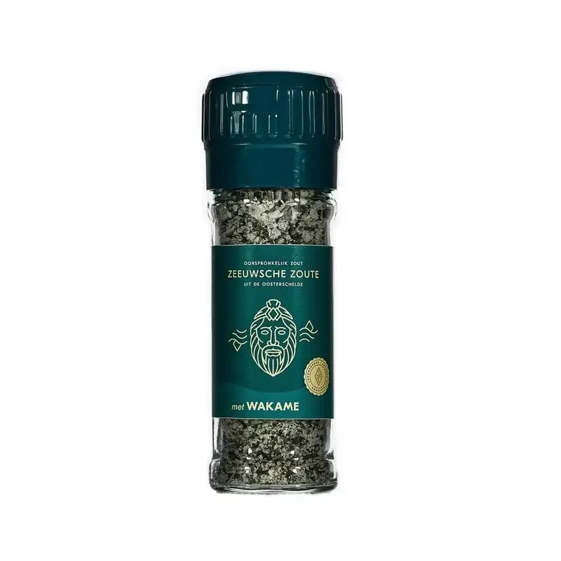 Zeeuwsche Zoute Zoutmolen zout met wakame 50 gram