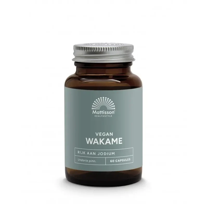 Mattisson Wakame 1000 mg bevat jodium 60 vcaps