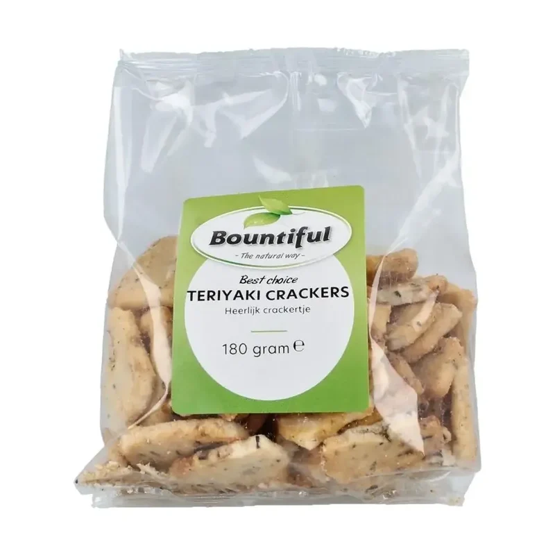 Bountiful Teriyaki crackers 180 gram