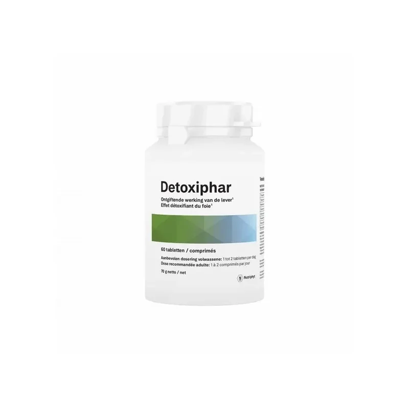Nutriphyt Detoxiphar 60 tabletten