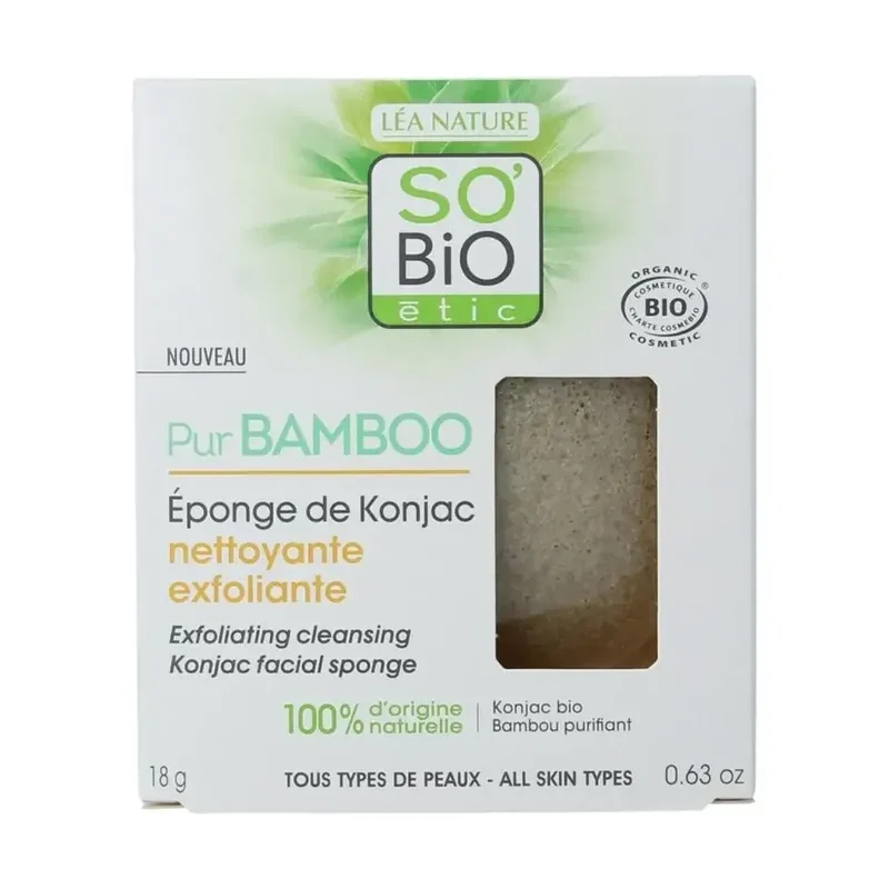 So Bio Etic Bamboo konjac sponge