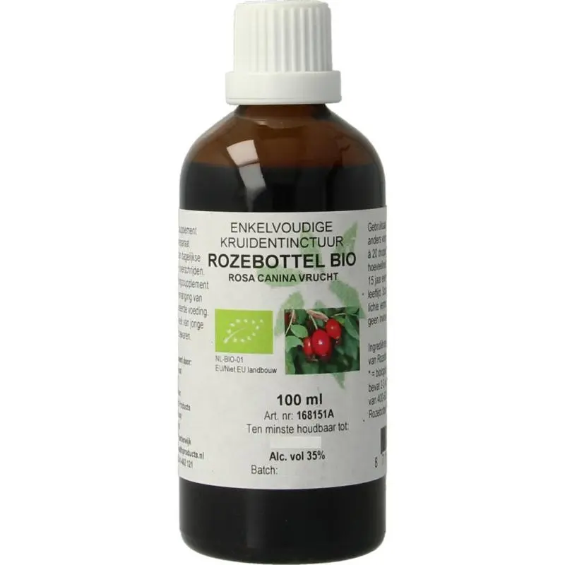 Cruydhof rozebottel tinctuur biologisch 100 ml