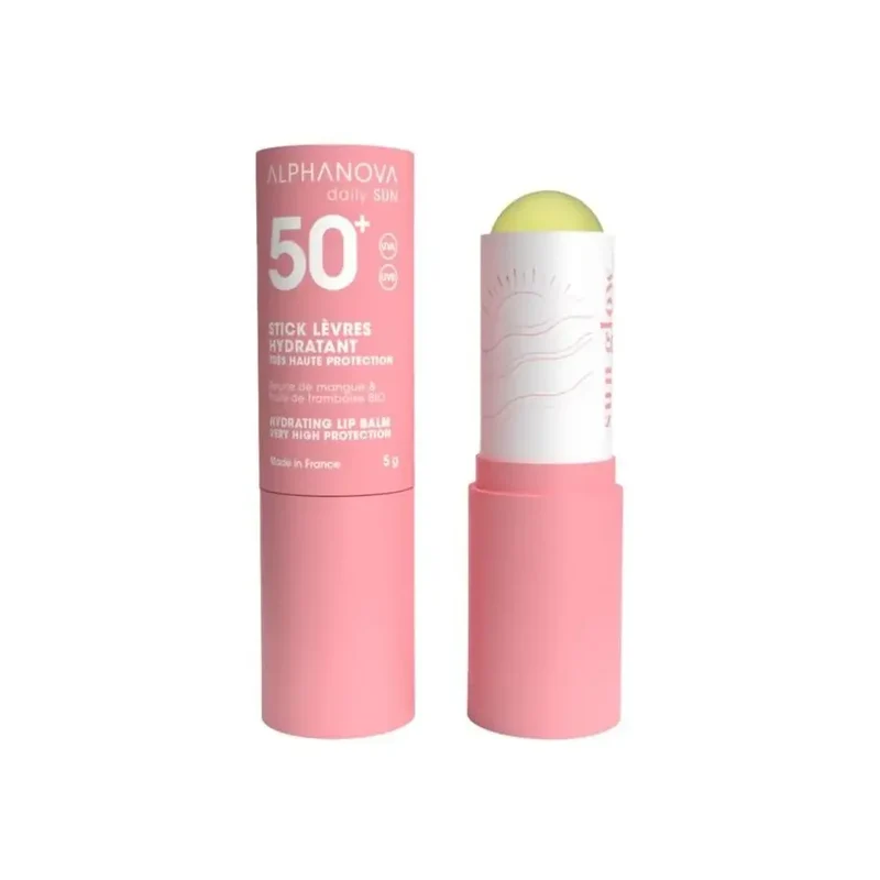 Alphanova Lip sun stick sun glow biologisch SPF50 4 gram