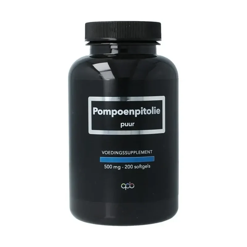 Apb Holland Pompoenpitolie puur 500 mg 200 softgels