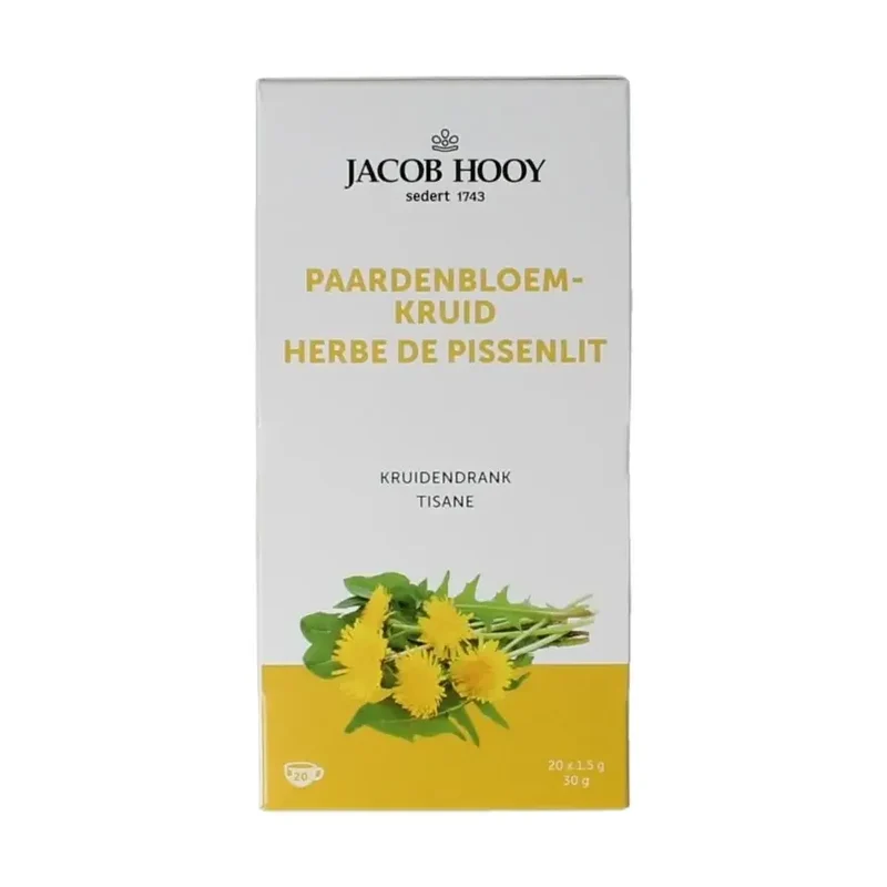Jacob Hooy Kruidendrank paardenbloem 20 zakjes
