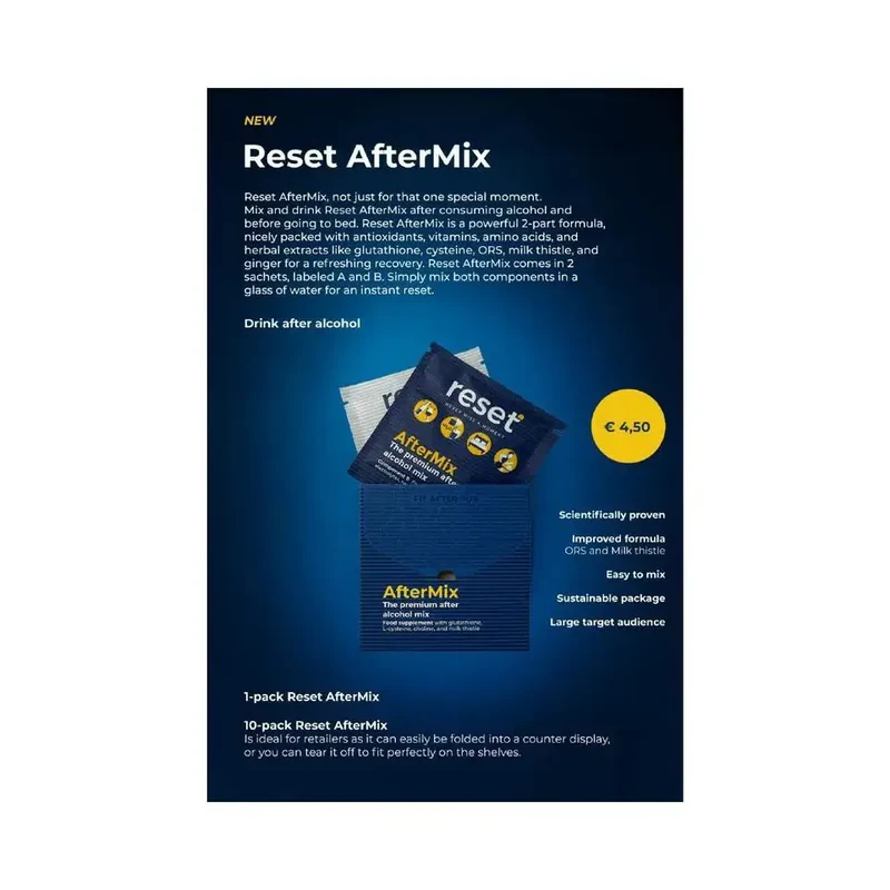 Reset aftermix sachet 1 sachets