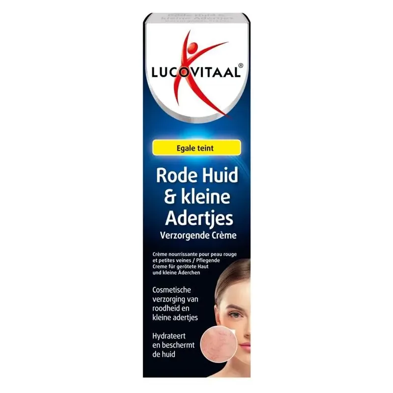Lucovitaal Rode huid en kleine adertjes creme 30 ml