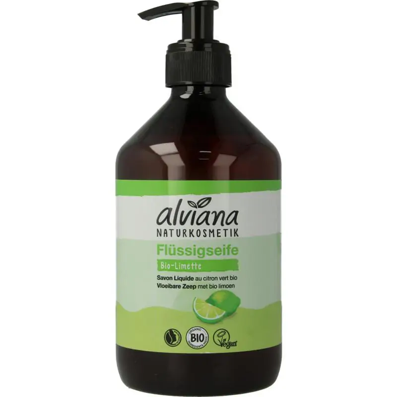 Alviana Vloeibare zeep limette 500 ml