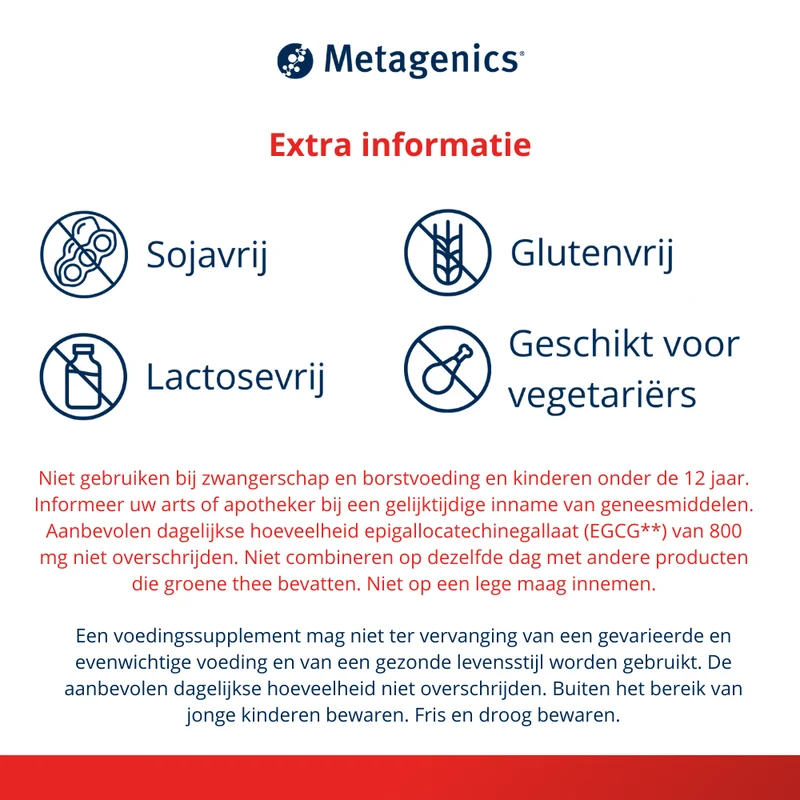 Metagenics Metaclear NOA NFD 60 tabletten