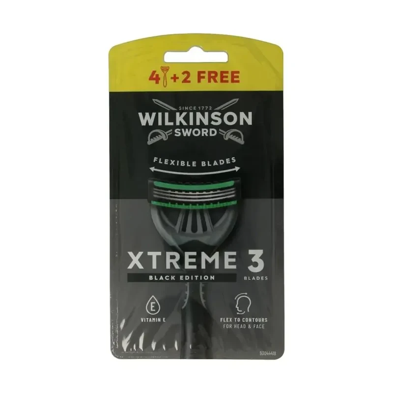Wilkinson Xtreme III black edition 6 stuks