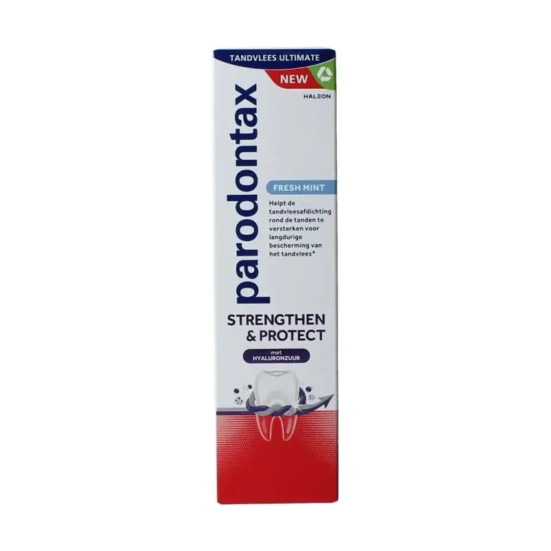 Parodontax Tandpasta strength & protect freshmint 75 ml