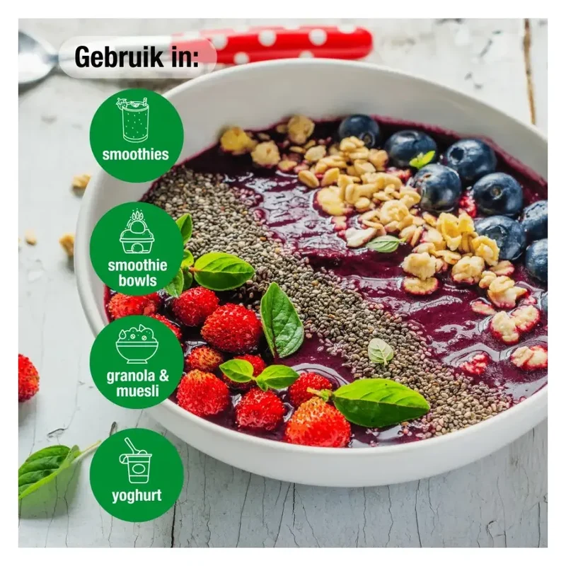 Purasana Aronia appelbespoeder vegan biologisch 200 gram