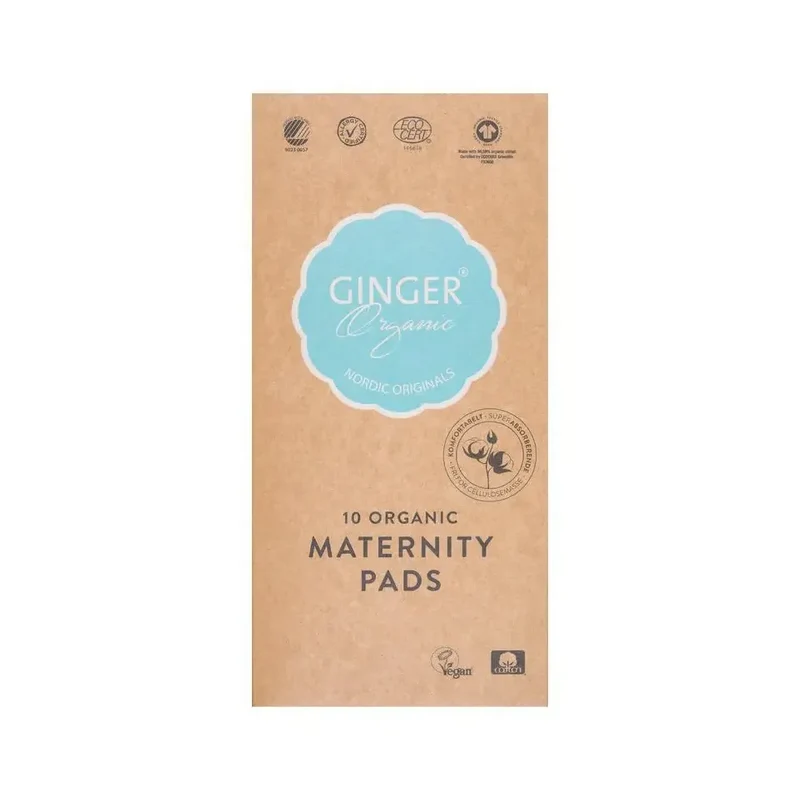 Ginger Organic Kraamverband 10 stuks