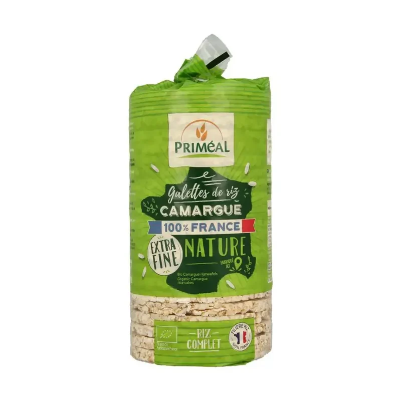 Primeal Rijstwafels extra dun Camargue 130 gram