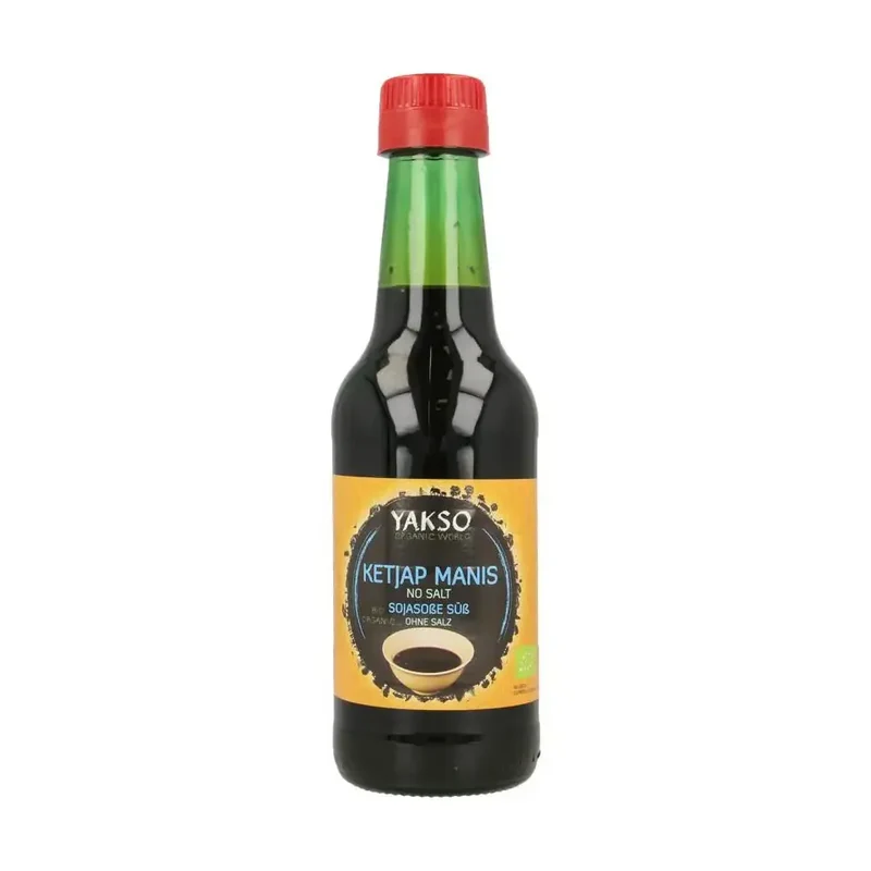 Yakso Ketjap manis no salt 250 ml