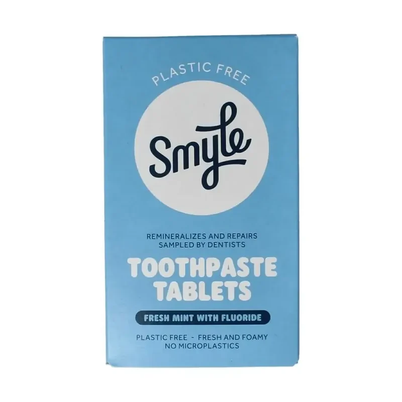 Smyle Tandpasta tabletten met fluoride navul 65 stuks