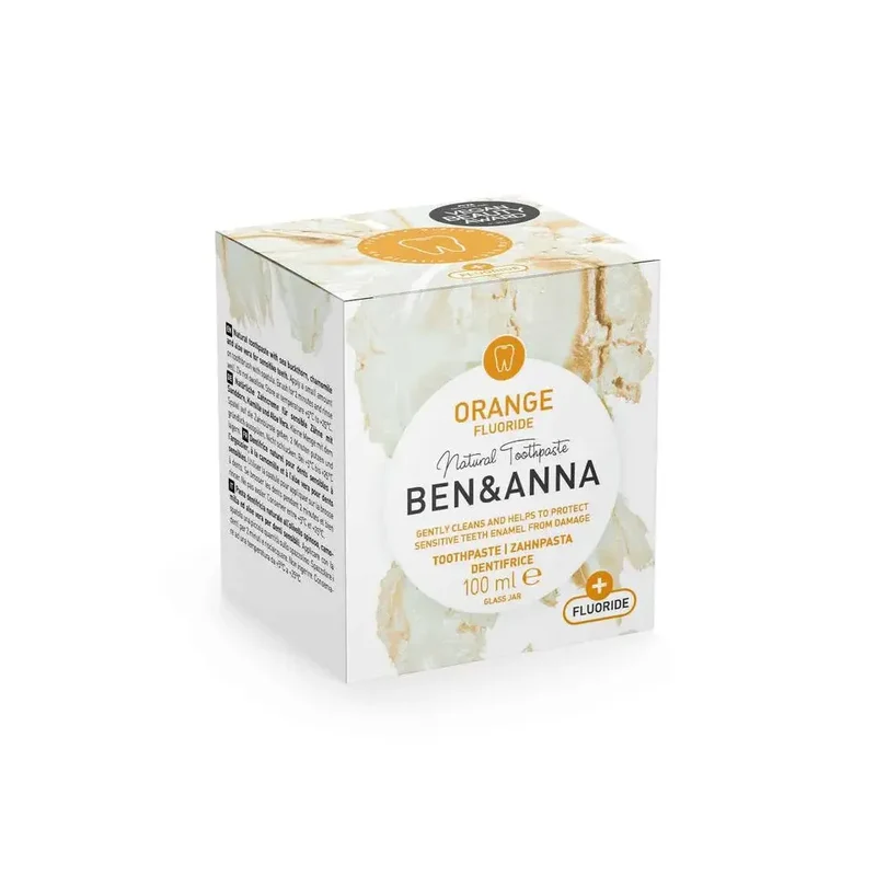Ben & Anna Tandpasta orange fluoride 100 gram