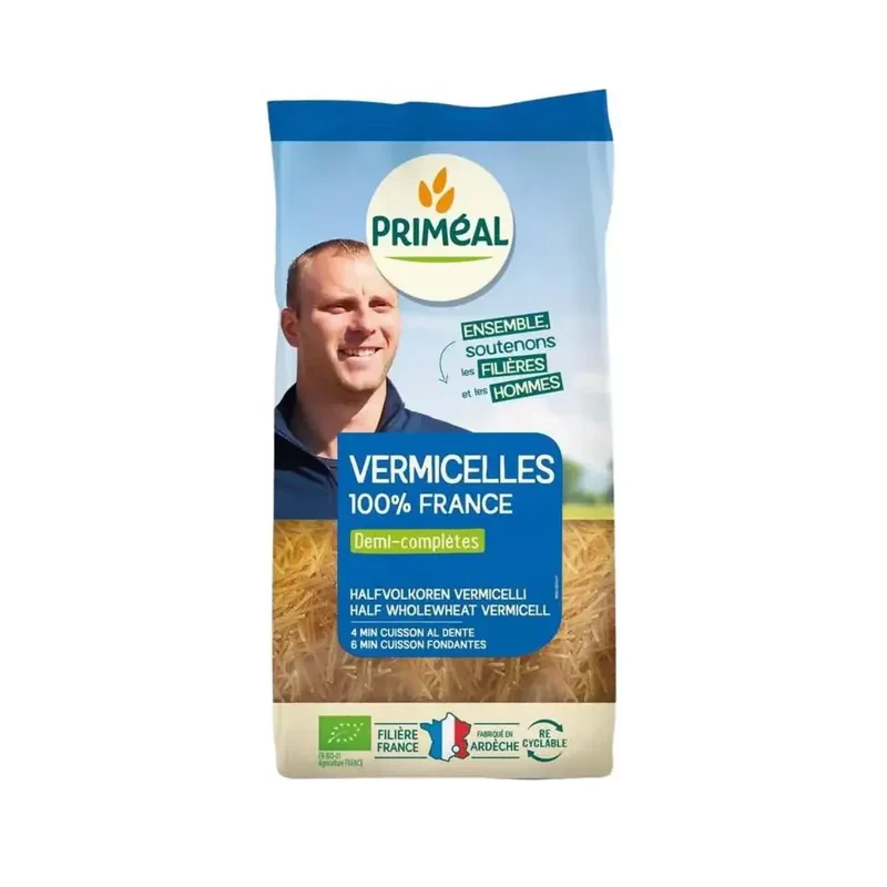Primeal Vermicelli halfvolkoren 500 gram