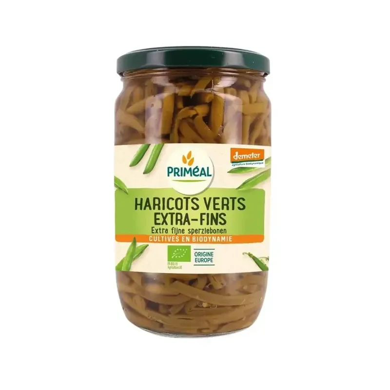 Primeal Haricots verts sperziebonen Demeter 720 ml