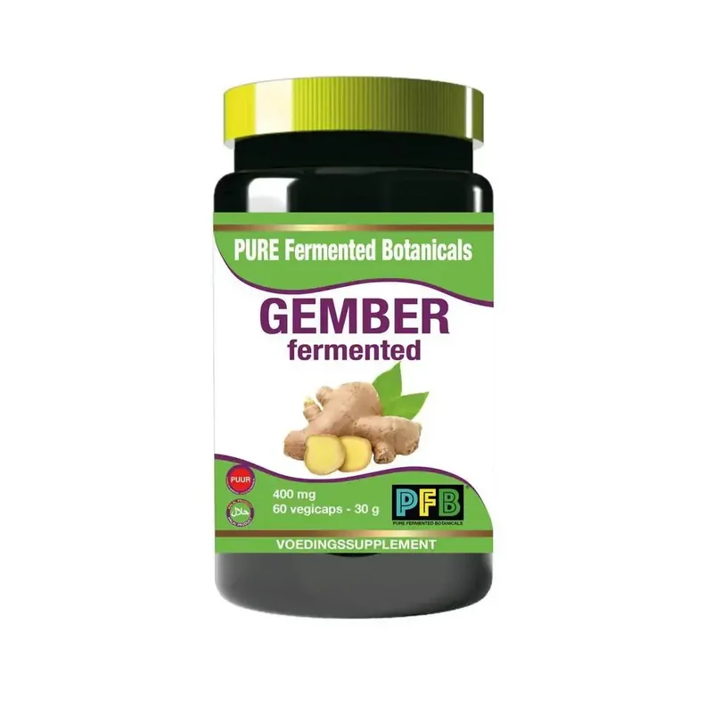 SNP Gember fermented 400 mg 60 vcaps