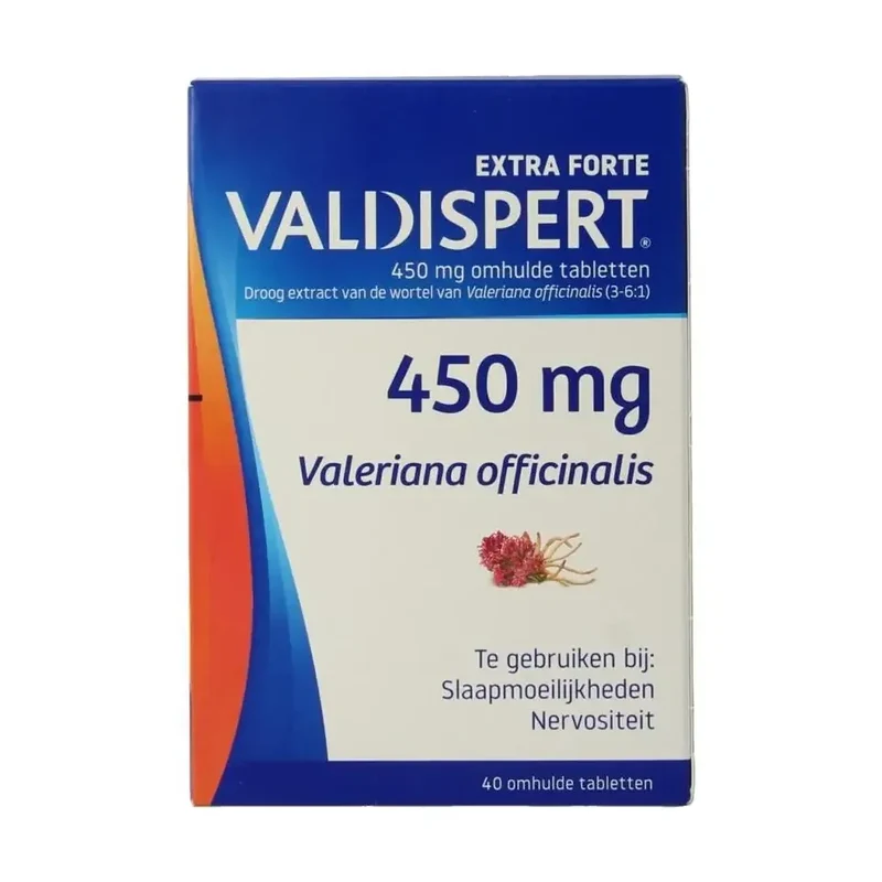 Valdispert Omhulde 450 mg 40 tabletten