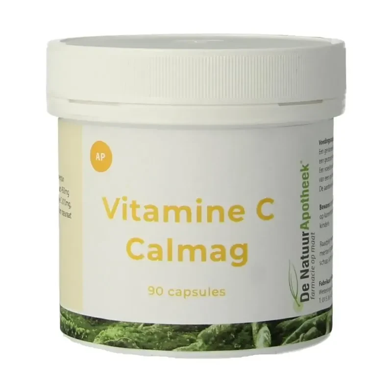 Natuurapotheek Vitamine C calmag 1000 natuurlijk 90 capsules