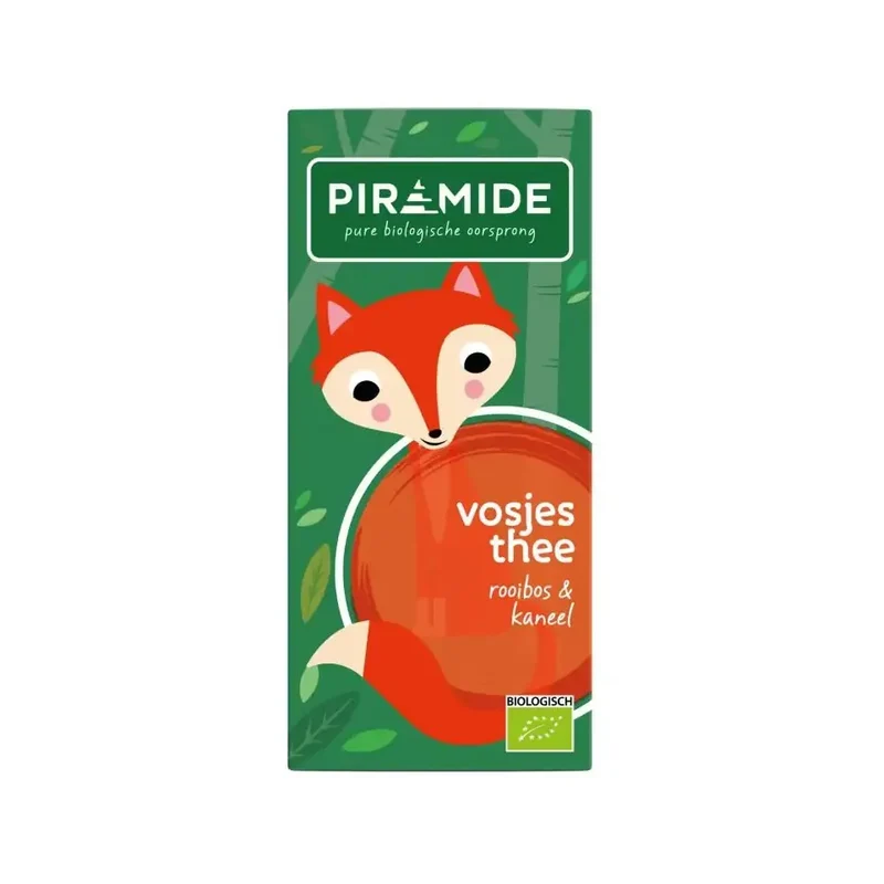 Piramide Vosjes thee 20 zakjes
