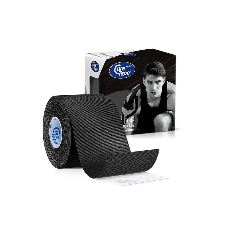 Curetape Sports zwart 5cm x 5m